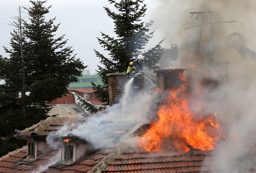 incendie maison