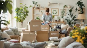 Comment Recycler et Réemployer le Contenu d’un Logement Avant une Vente Immobilière