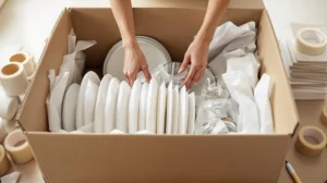 comment emballer de la vaisselle pour un déménagement