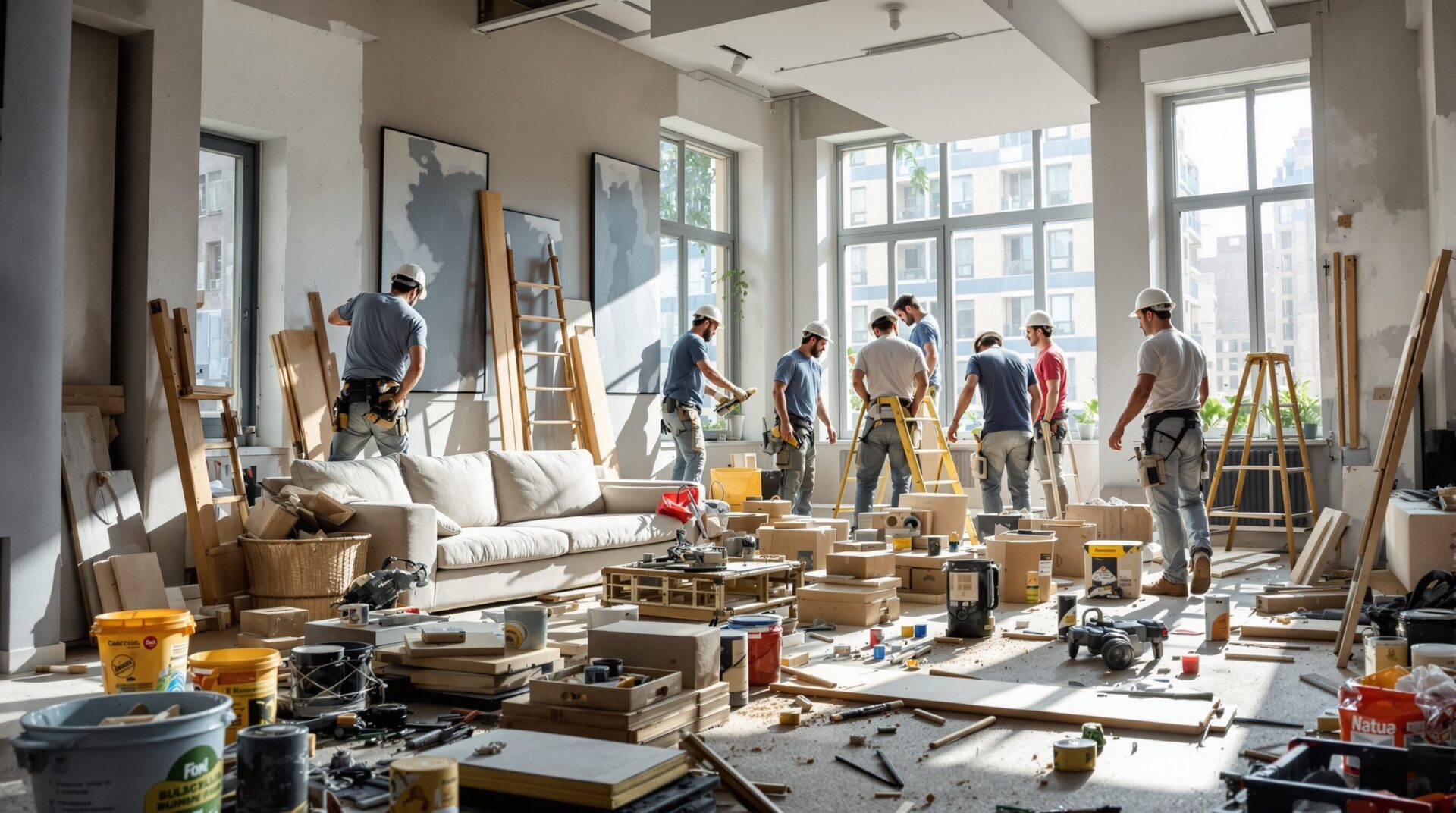 combien de temps pour rénover un appartement