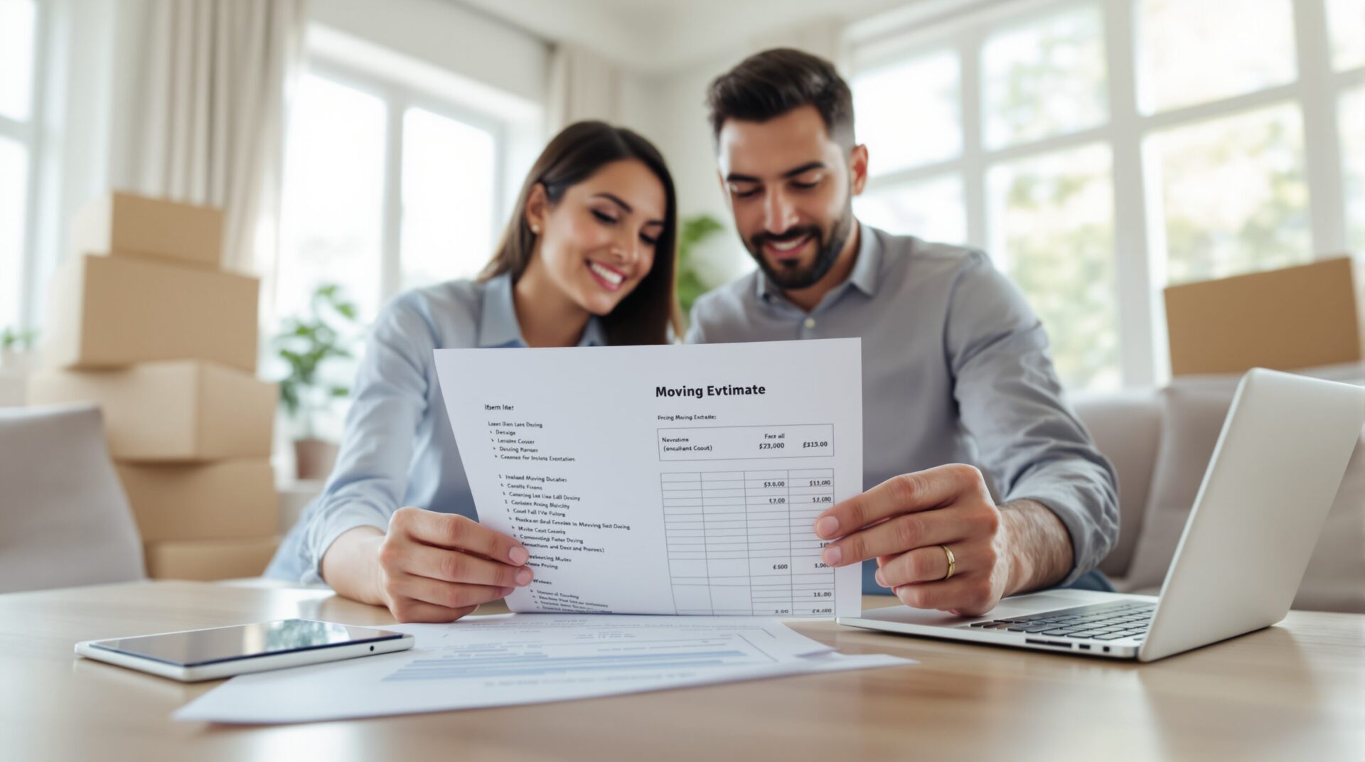 comment calculer le prix d'un déménagement