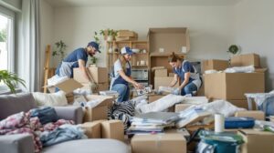 entreprise pour vider une maison