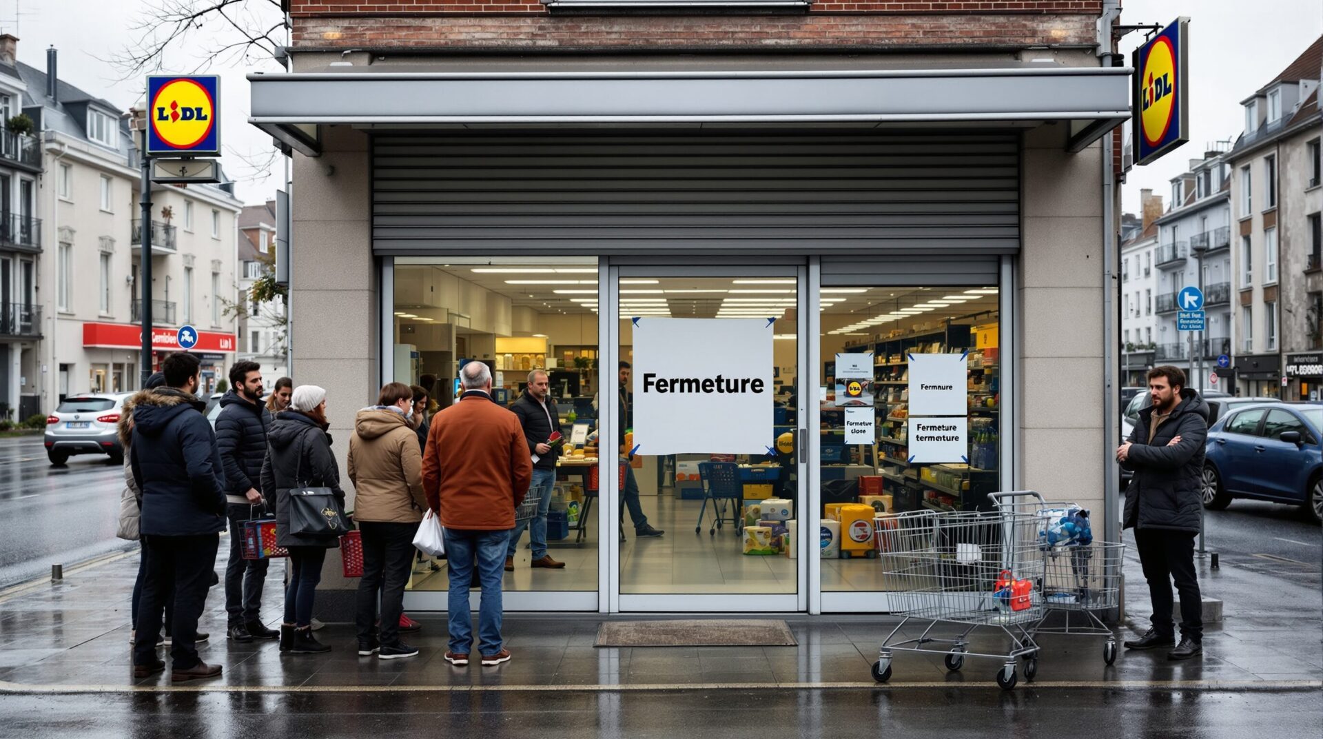 fermeture lidl