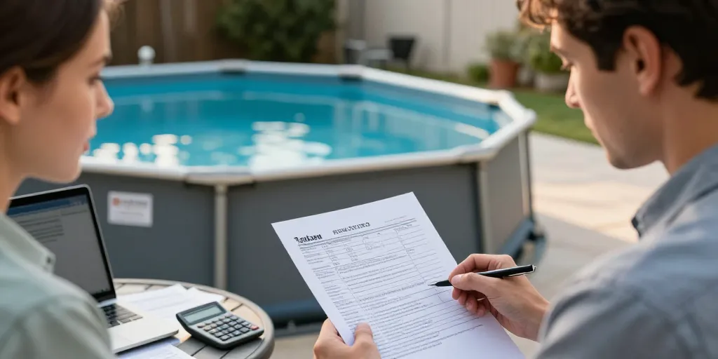 taxation piscine hors sol