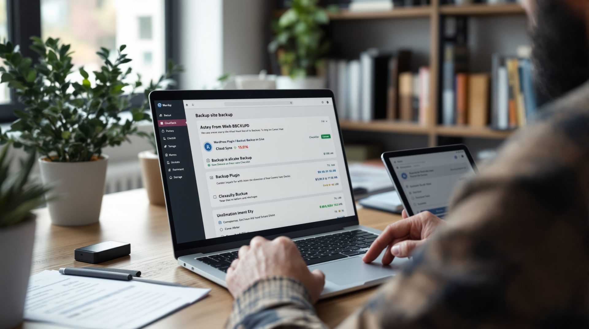 sauvegarde site WordPress