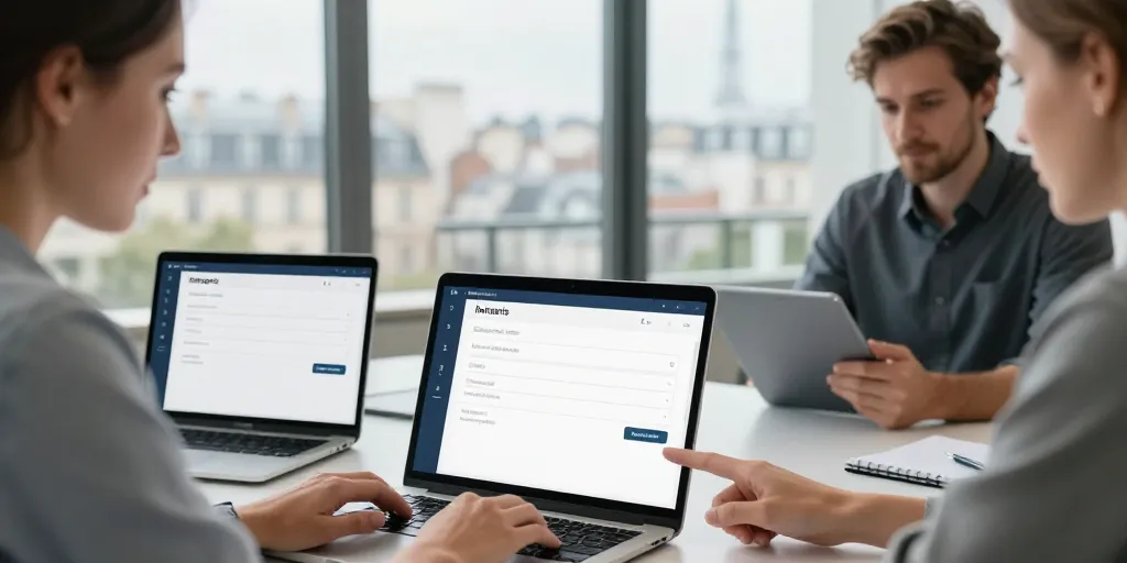 intraparis créer un compte