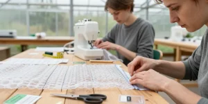 comment coudre une bâche à bulle