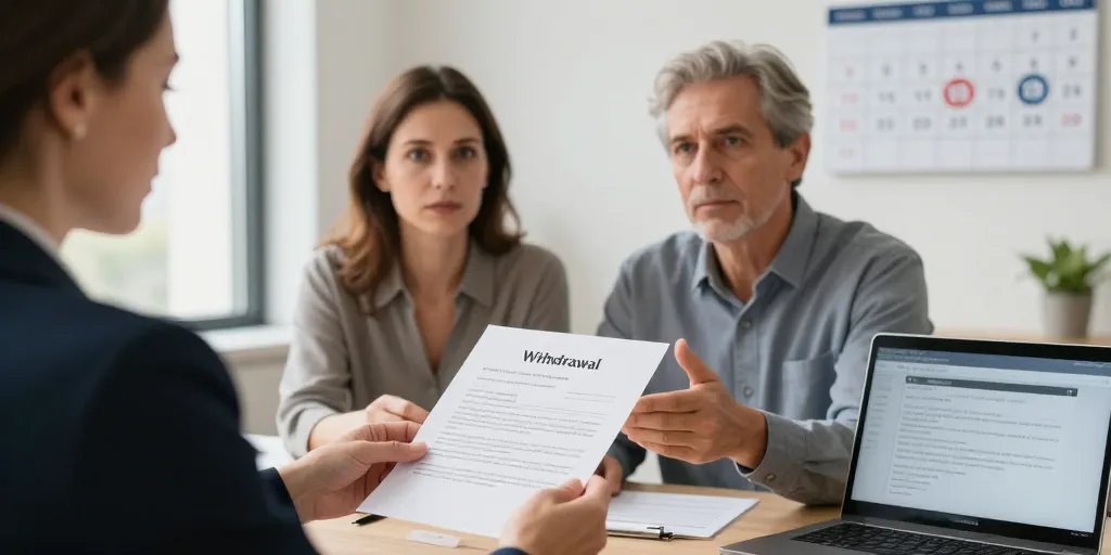 retractation offre immobilier