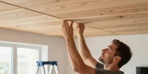 comment poser du lambris au plafond