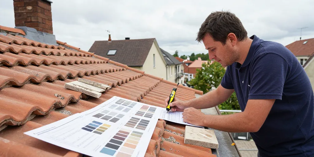 prix pour refaire une toiture de 100m2 en tuiles