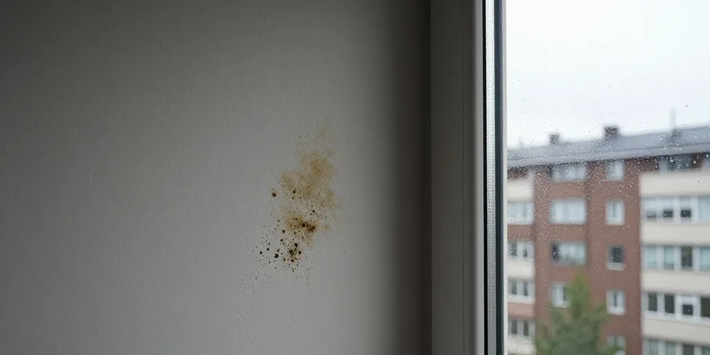 appartement avec moisissure que faire