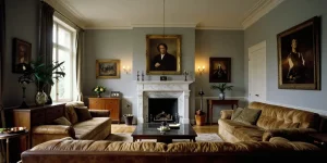 intérieur maison johnny hallyday marne la-coquette